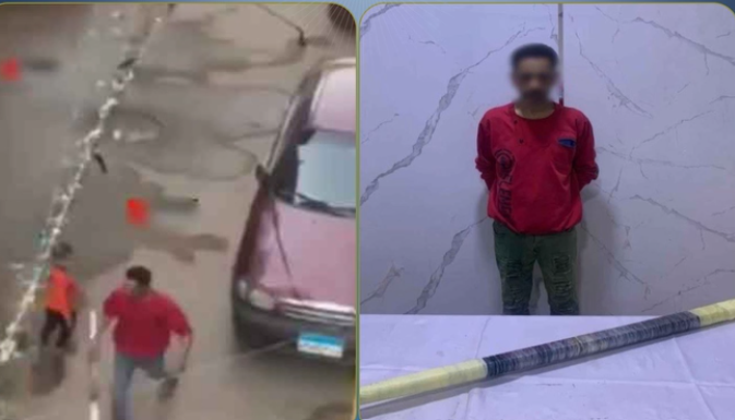 ضبط نقاش بتهمة التحرش بفتاة وتهديدها بعصا خشبية في حدائق القبة